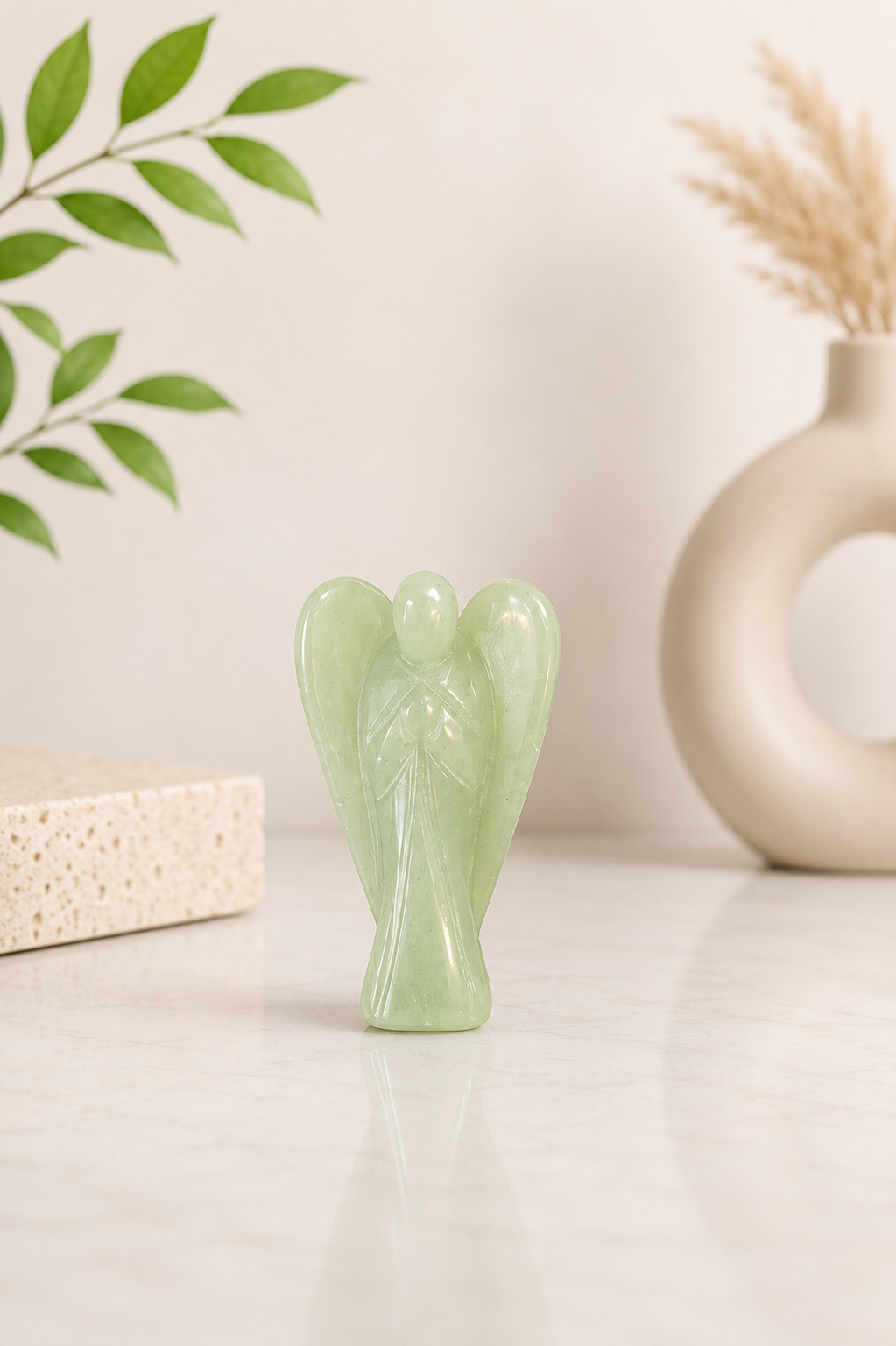 Green Aventurine Angel