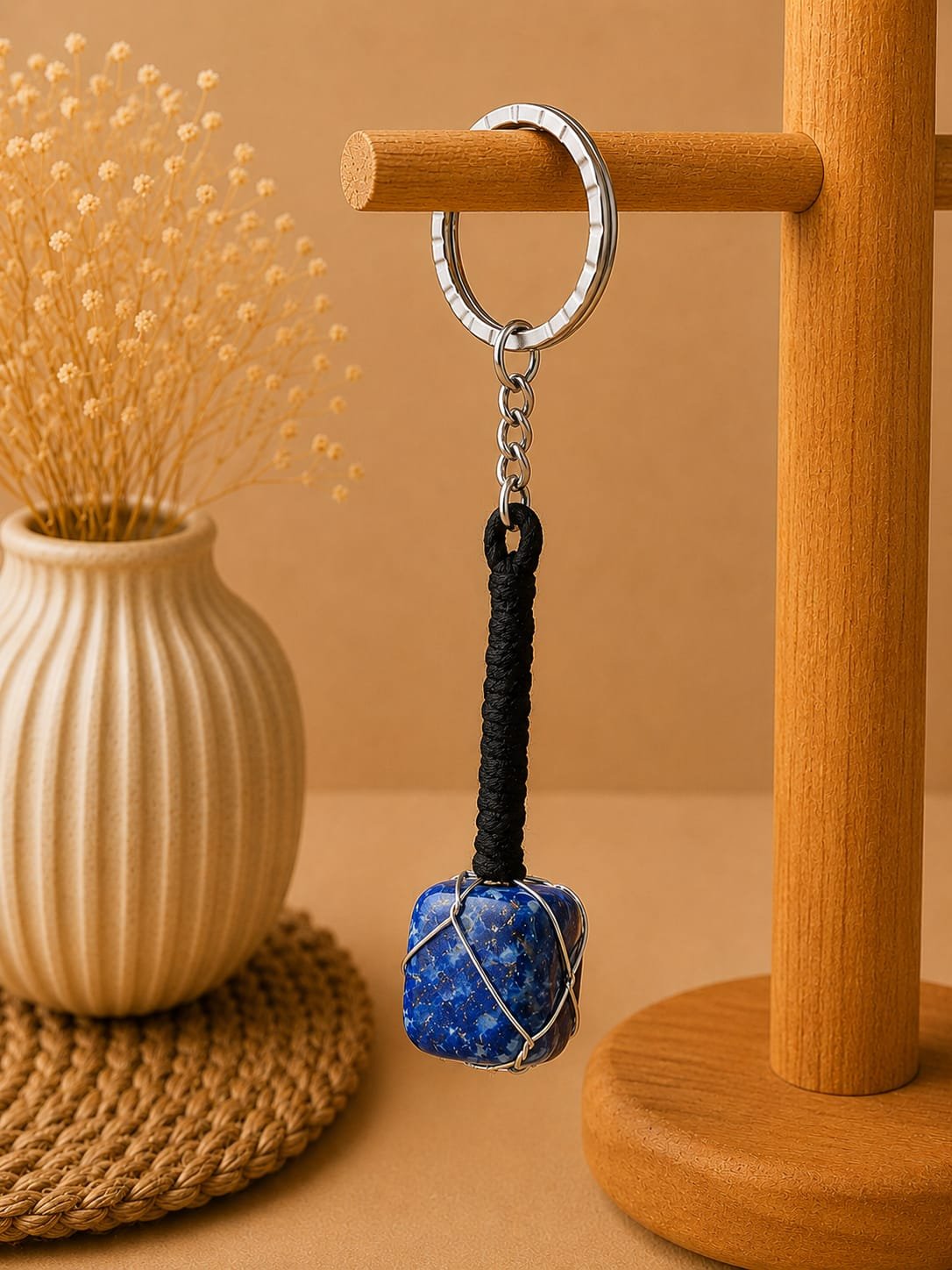 Lapis Lazuli Keychain